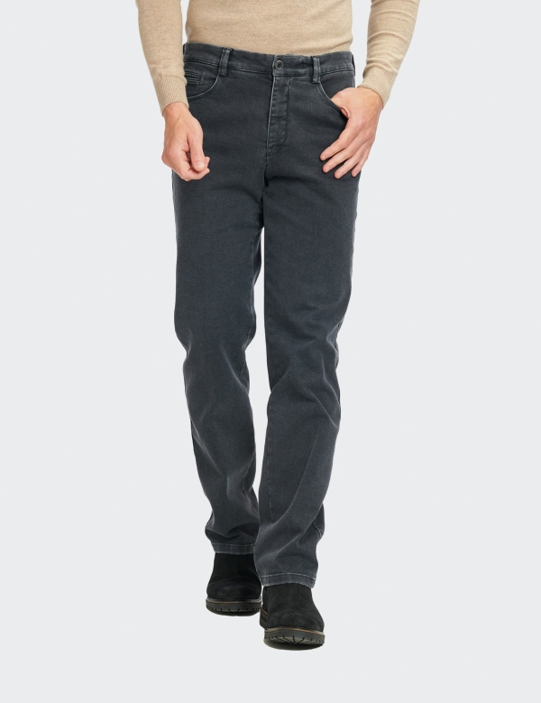 Pantaloni bărbați W. Wegener Douglas 6897 gri