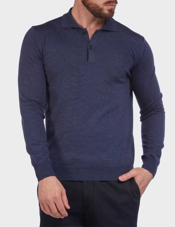 Pulover bărbați W. Wegener 6905 bleumarin