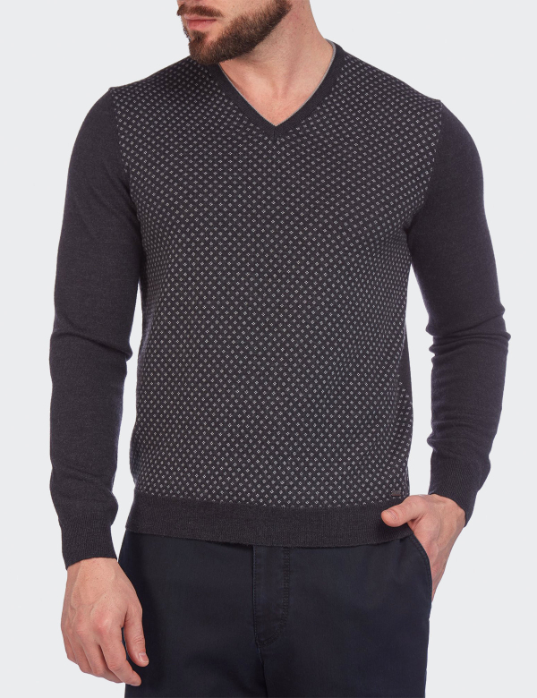 Pulover Wegener 6908 antracit