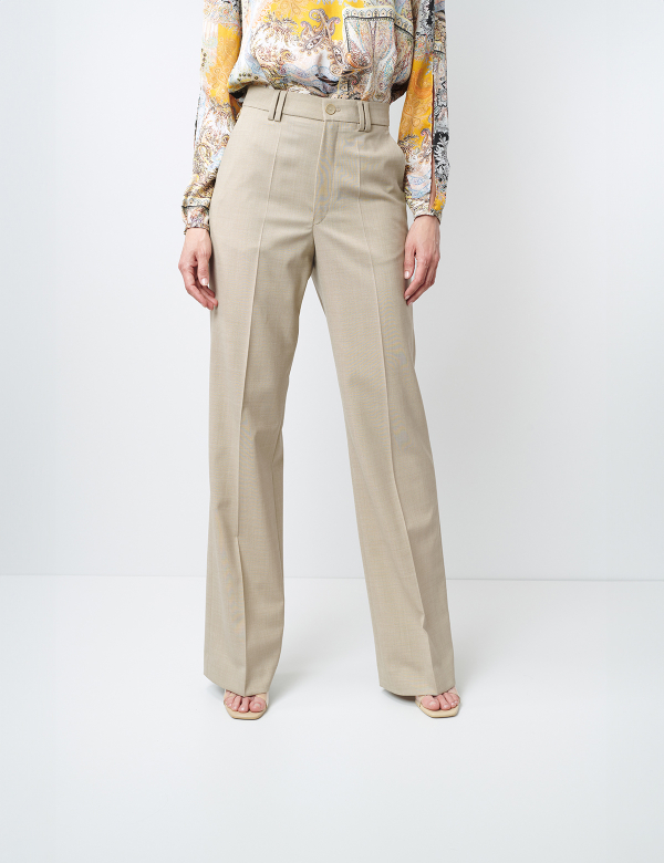 Pantaloni femei W. Wegener Martha 7344 bej 