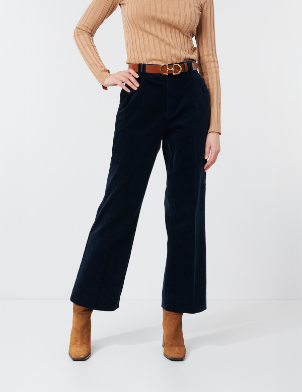 Pantaloni femei W. Wegener Mara 8655 albastru