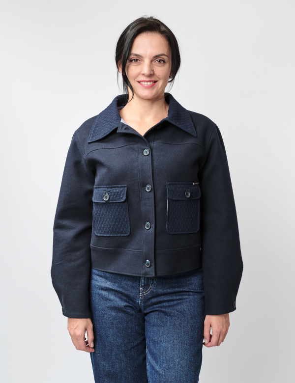 Sacou de damă W. Wegener Katie 8677 albastru