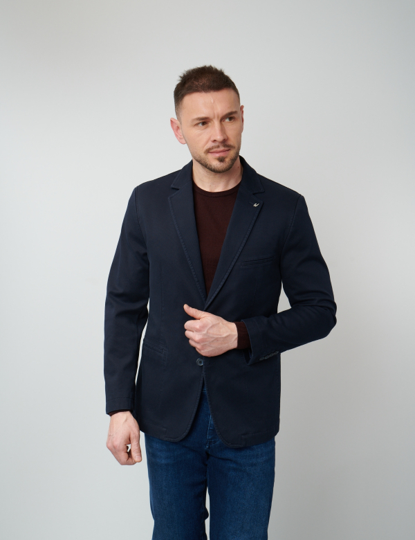 Sacou bărbați W. Wegener Kenny 2S H011 bleumarin 