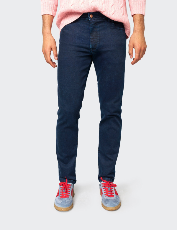 Pantaloni Bărbați M|5 by Meyer Five 6272 bleumarin