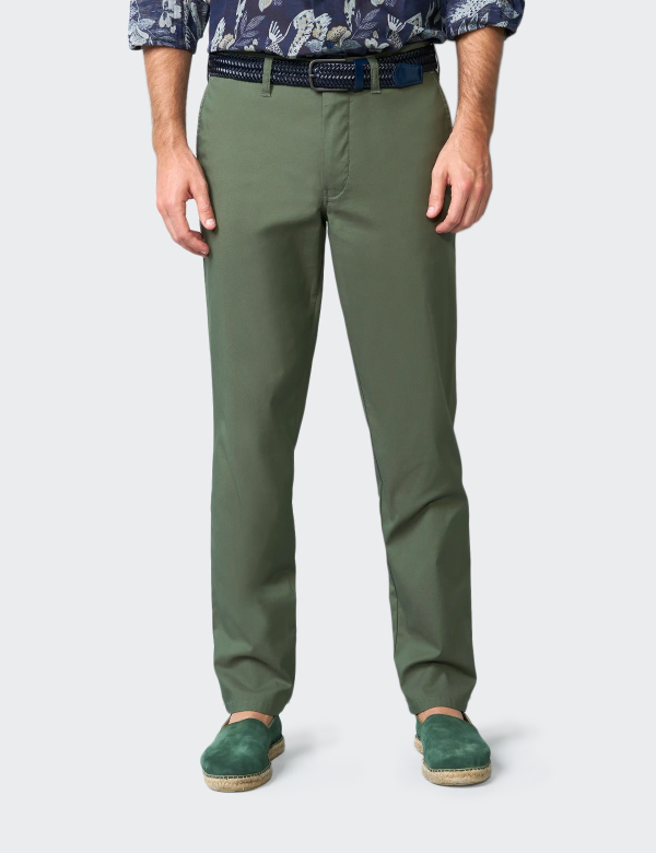 Pantaloni bărbați M5 Chino 6010 Verde 