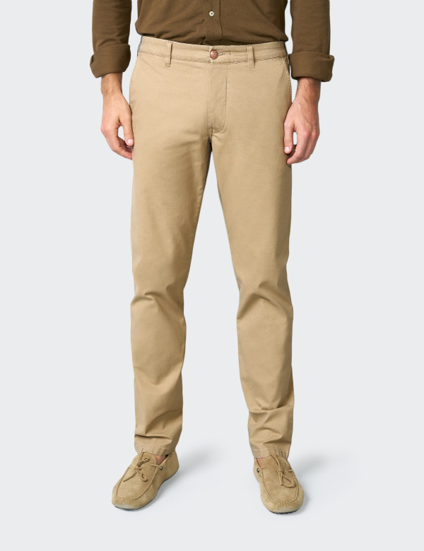 Pantaloni bărbați M|5 Move 6025 Crem