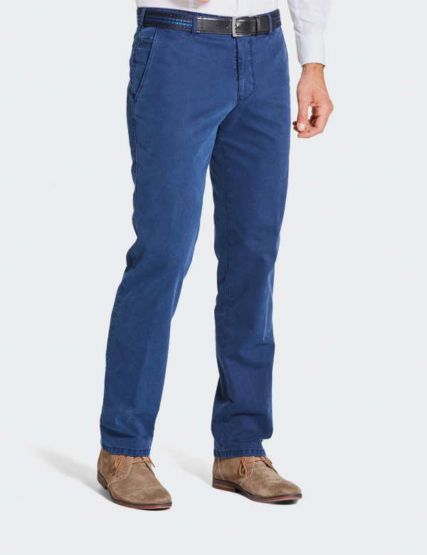 Pantaloni Barbati Meyer Chicago 6451 Albastru