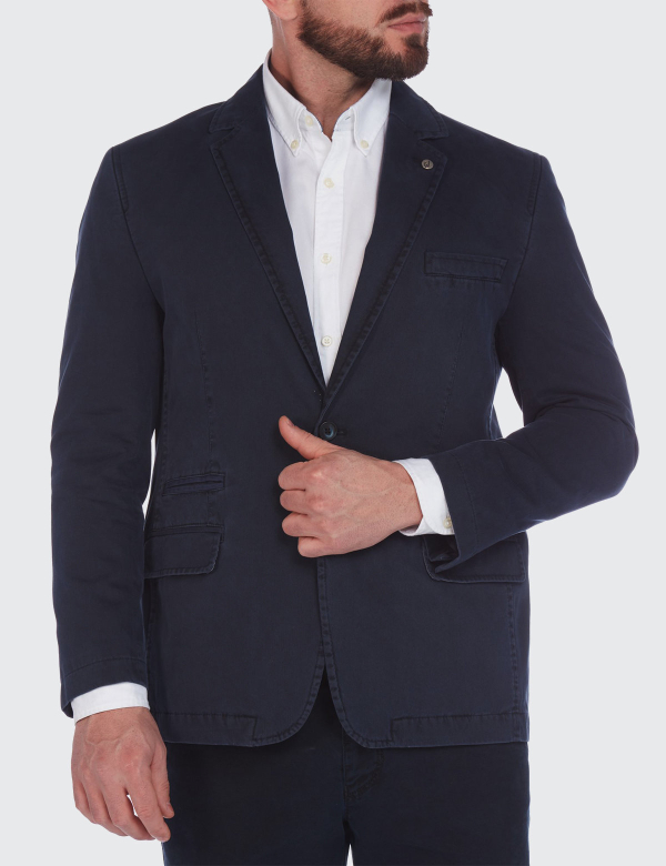 Sacou bărbați Wegener Roger 6506 Bleumarin