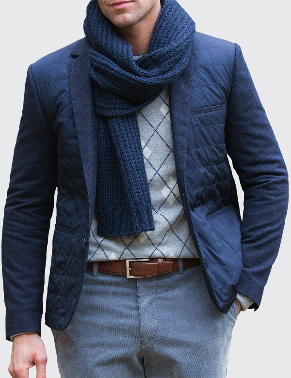 Sacou Wegener West 6796 albastru bleumarin