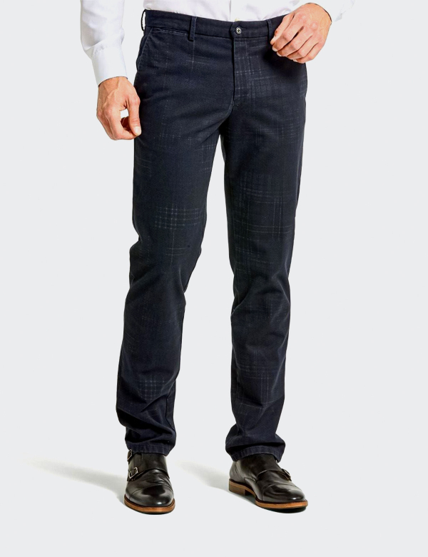Pantaloni bărbați Wegener Conti 6610 Albastru