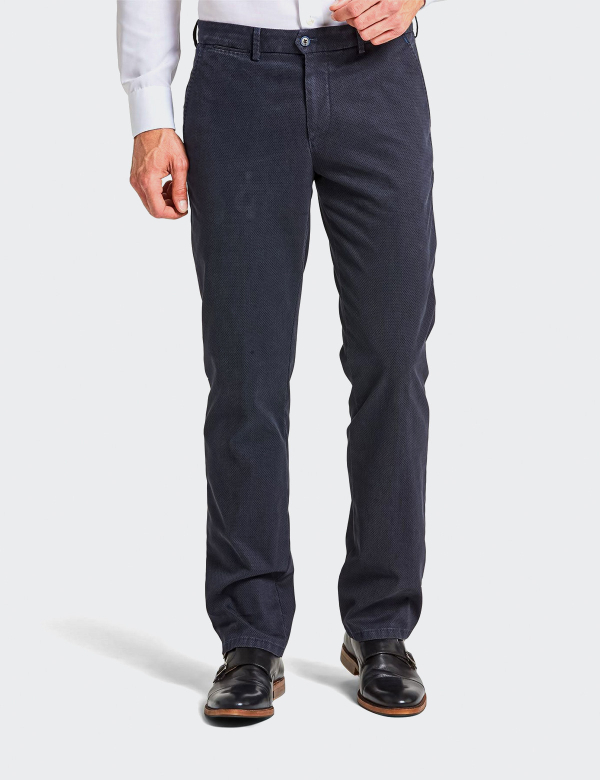 Pantaloni Wegener Conti 6635 bleumarin