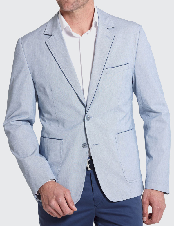 Sacou Barbati Wegener Jack-Easy 5657 Albastru