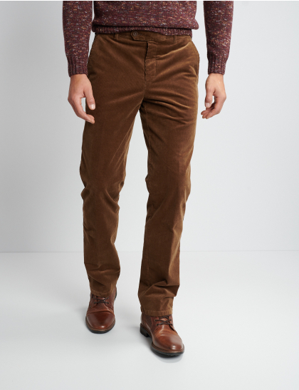Pantaloni Bărbați W. Wegener Eton 6657 maro