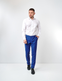 Pantaloni bărbați W. Wegener Reno-S 5210 Albastru