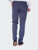 Pantaloni bărbați W. Wegener Reno 5345 albastru închis