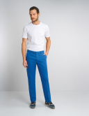 Pantaloni bărbați Meyer Monza 5401 Albastru Deschis 