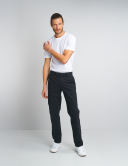 Pantaloni bărbați Meyer Monza 5414 Negru