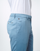 Pantaloni bărbați Meyer Bonn albastru deschis 5420