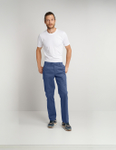 Pantaloni bărbați Meyer Monza 5426 Albastru deschis
