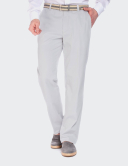Pantaloni bărbați Meyer Monza 5460 alb