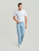 Pantaloni bărbați Meyer Bonn 5466 Albastru deschis