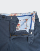Pantaloni bărbați W. Wegener Eton 5513 bleumarin