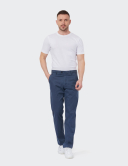 Pantaloni bărbați W. Wegener Eton 5513 bleumarin