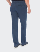 Pantaloni bărbați W. Wegener Eton 5514 albastru