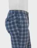 Pantaloni bărbați W. Wegener Eton 5516 albastru