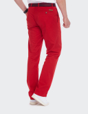 Pantaloni bărbați W. Wegener Eton 5516 roșu