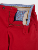 Pantaloni bărbați W. Wegener Eton 5557 roșu