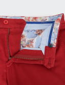 Pantaloni bărbați W. Wegener Conti 5604 roșu