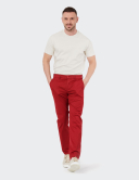 Pantaloni bărbați W. Wegener Conti 5604 roșu