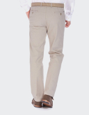 Pantaloni bărbați W. Wegener Eton 5638 bej