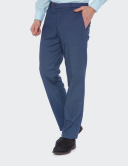 Pantaloni bărbați W. Wegener Eton 5646 albastru