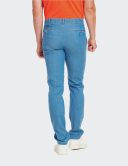 Pantaloni bărbați Meyer Bonn 5680 albastru deschis