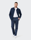 W. Wegener BlueJack 5685 overshirt bărbați albastru