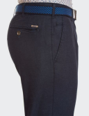 Pantaloni de bărbați Meyer Bonn 5685 albastru închis