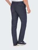 Pantaloni bărbați W. Wegener Conti 5687 bleumarin