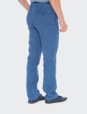 Pantaloni bărbați W. Wegener Eton 5693 albastru deschis