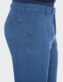 Pantaloni bărbați W. Wegener Eton 5693 albastru deschis
