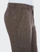 Pantaloni bărbați W. Wegener Eton 5693 maro