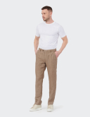 Pantaloni bărbați W. Wegener Eton 5693 maro