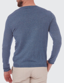 Pulover bărbați W. Wegener v-neck 5940 albastru