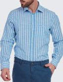 Camasa Barbati Wegener 5953 Albastru