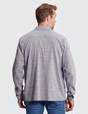 W. Wegener Check-Friends 5998 overshirt albastru