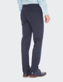 Pantaloni bărbați Meyer Bonn 6387 albastru 