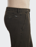 Pantaloni bărbați W. Wegener Eton 6438 maro