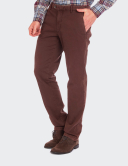 Pantaloni bărbați Meyer Bonn 6447 maroniu ruginit