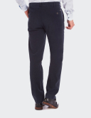 Pantaloni bărbați W. Wegener Eton 6530 albastru